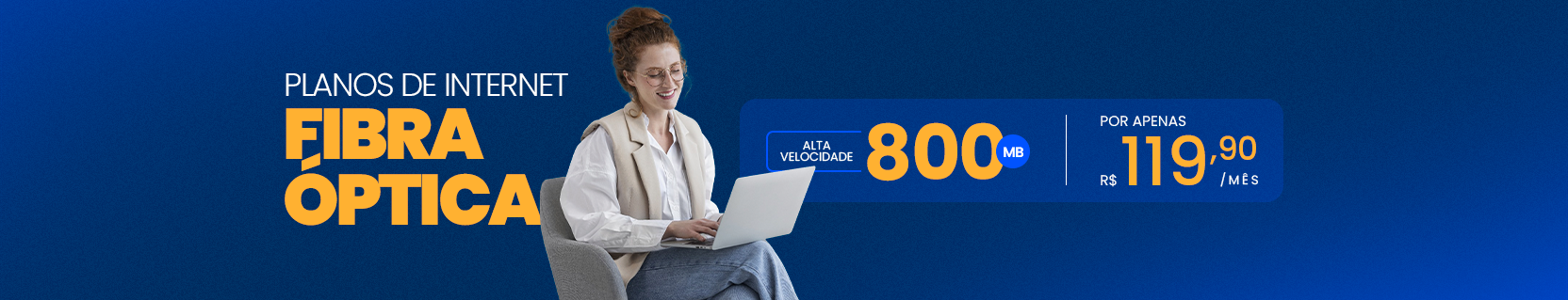 Fibra Óptica 800 Mega